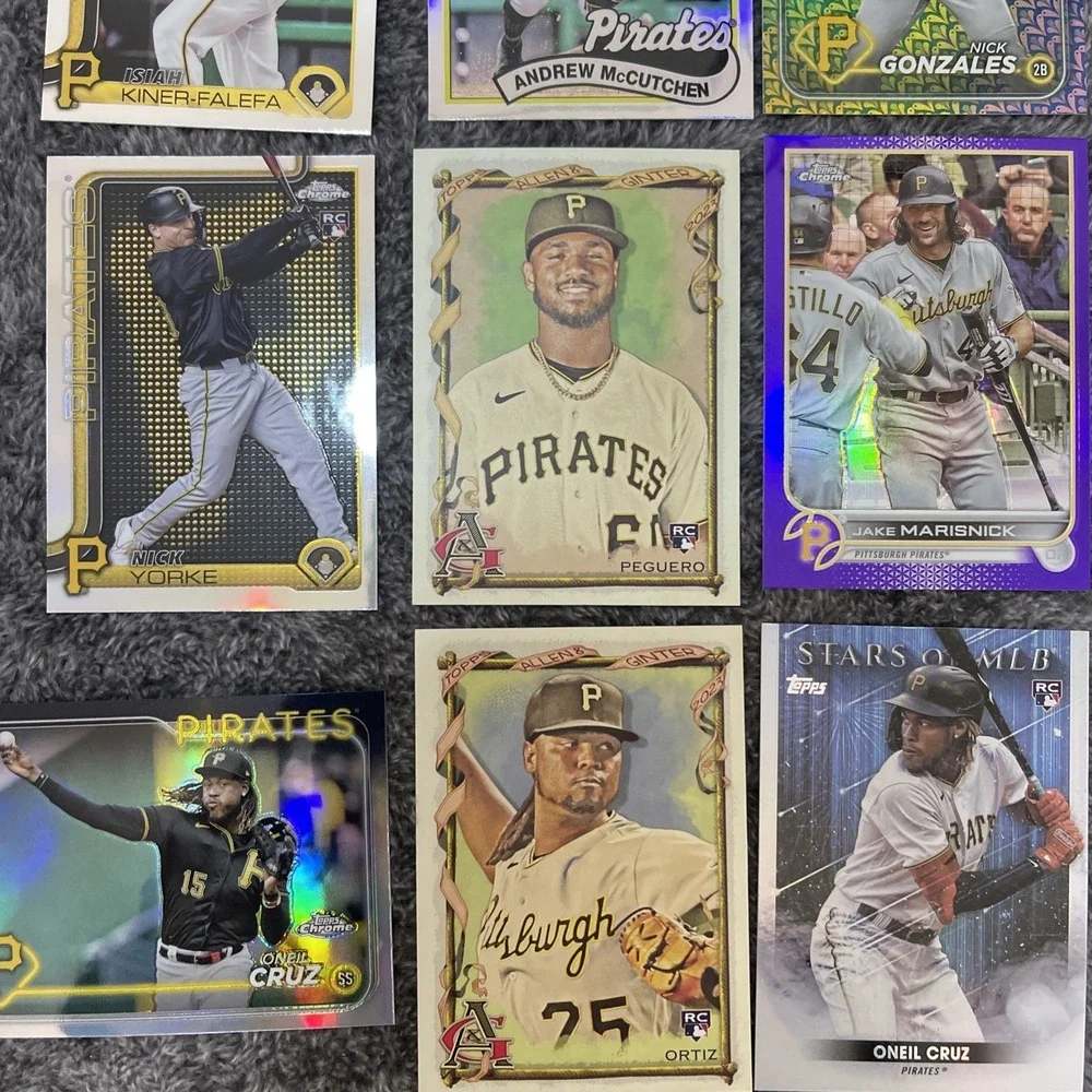Pittsburgh Pirates‎ Baseball 29 Card Lot